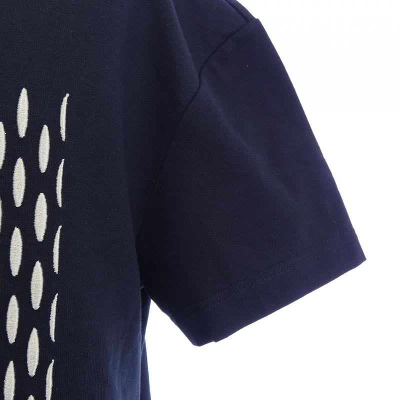 Louis Vuitton Embroidered Signature Cotton T-Shirt Hqy 71 Wnpl