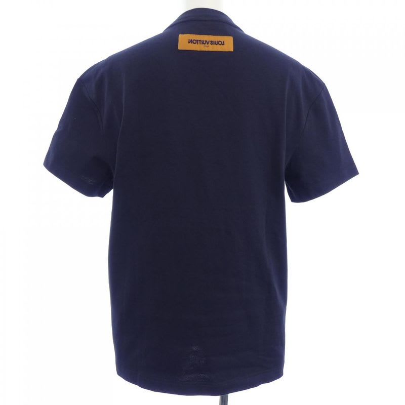 Louis Vuitton Embroidered Signature Cotton T-Shirt Hqy 71 Wnpl