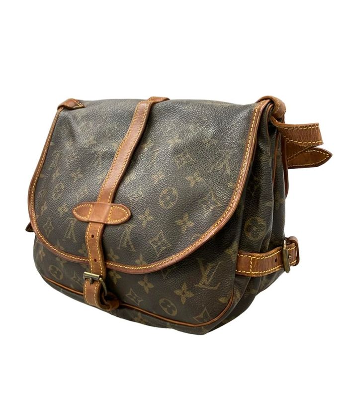 Louis Vuitton Shoulder Bag Crossbody Saumur 30 Monogram M42256 Women's Louis