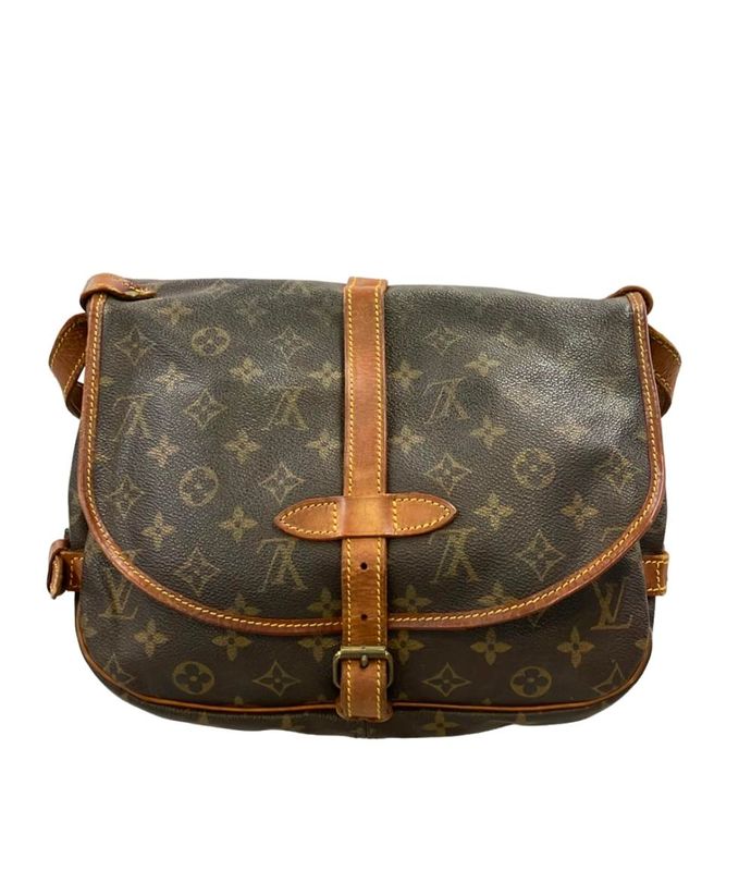 Louis Vuitton Shoulder Bag Crossbody Saumur 30 Monogram M42256 Women's Louis