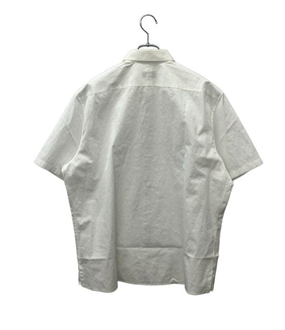 Hermes Short Sleeve Shirt Hermes Pullover Striped Line Men's SIZE 42 (M) Hermes