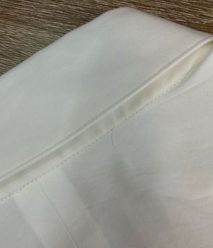 Hermes Short Sleeve Shirt Hermes Pullover Striped Line Men's SIZE 42 (M) Hermes