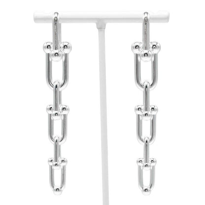 Tiffany & Co Hardware Graduated Link Silver 925 Women's 22.2