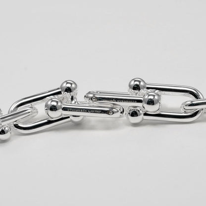 Tiffany & Co Hardware Graduated Link Silver 925 Women's 22.2
