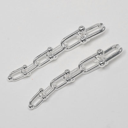 Tiffany & Co Hardware Graduated Link Silver 925 Women's 22.2