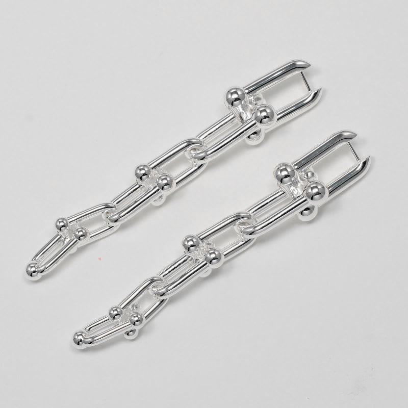 Tiffany & Co Hardware Graduated Link Silver 925 Women's 22.2