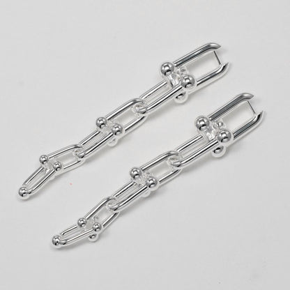 Tiffany & Co Hardware Graduated Link Silver 925 Women's 22.2
