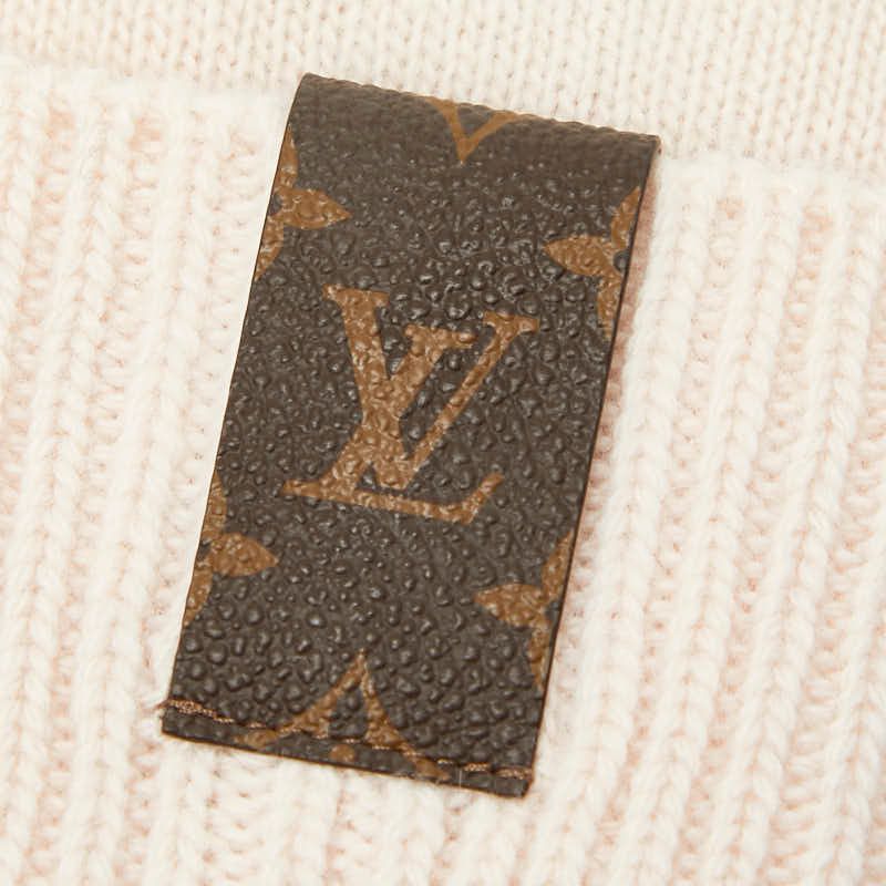 Louis Vuitton Glove Maille LV Medallion Gloves Size S M79254 Camel Rose Pink