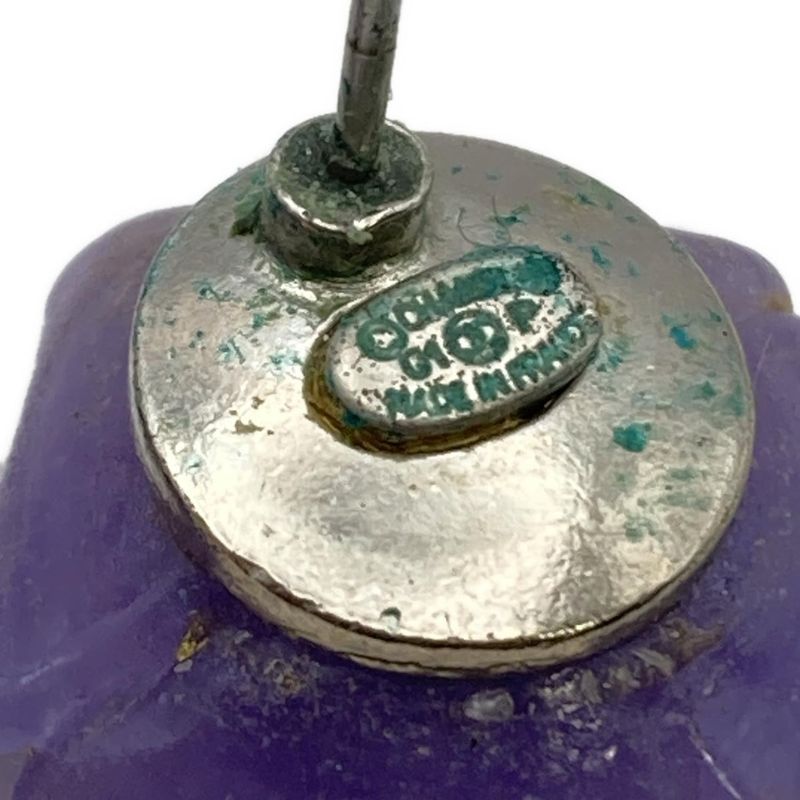 Chanel Earrings - Purple