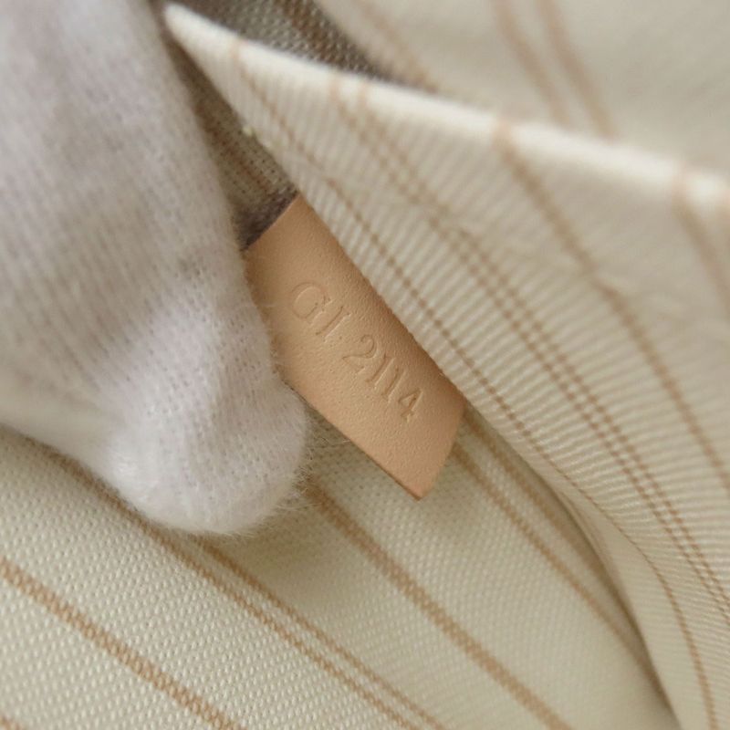 Louis Vuitton N41361 Neverfull MM Tote Bag Damier Canvas Women's