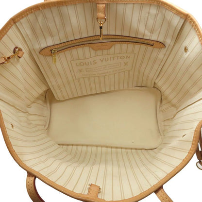 Louis Vuitton N41361 Neverfull MM Tote Bag Damier Canvas Women's