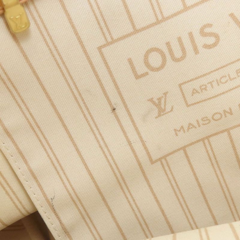 Louis Vuitton N41361 Neverfull MM Tote Bag Damier Canvas Women's