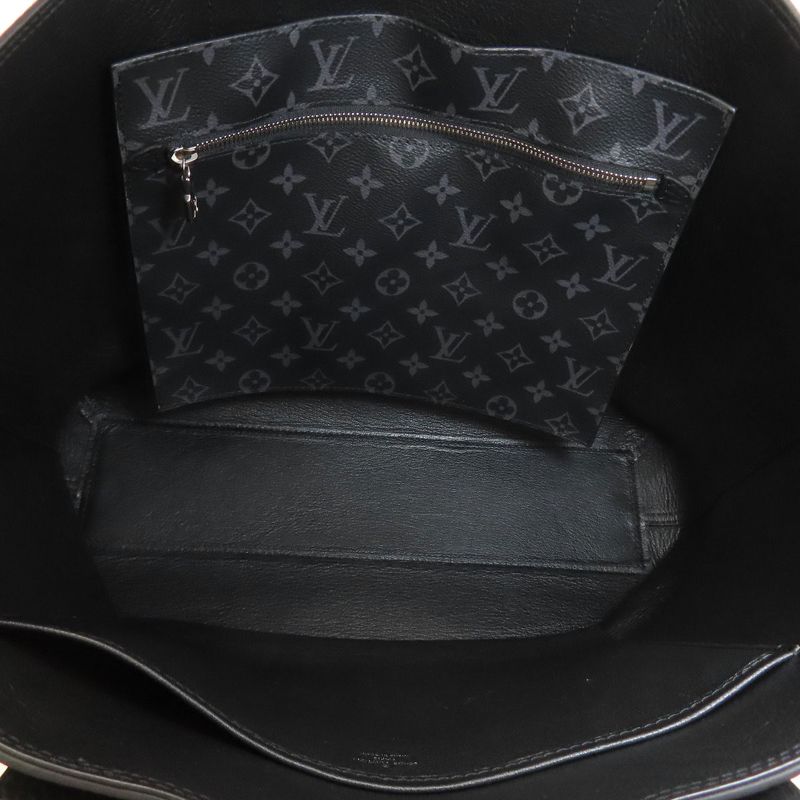 Louis Vuitton M52817 Cabas ・voyage Tote Bag Taurillon Leather Women's