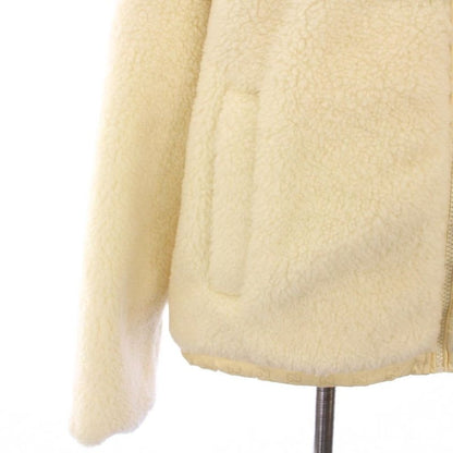 Gucci Web Stripe Fleece Jacket With Tag GG Pattern Switching XS Ivory KH
