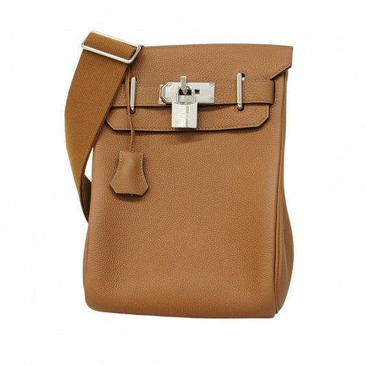 Hermes Shoulder Bag Kelly Akkad PM Togo Alzan Silver Hardware W Engraved Ladies