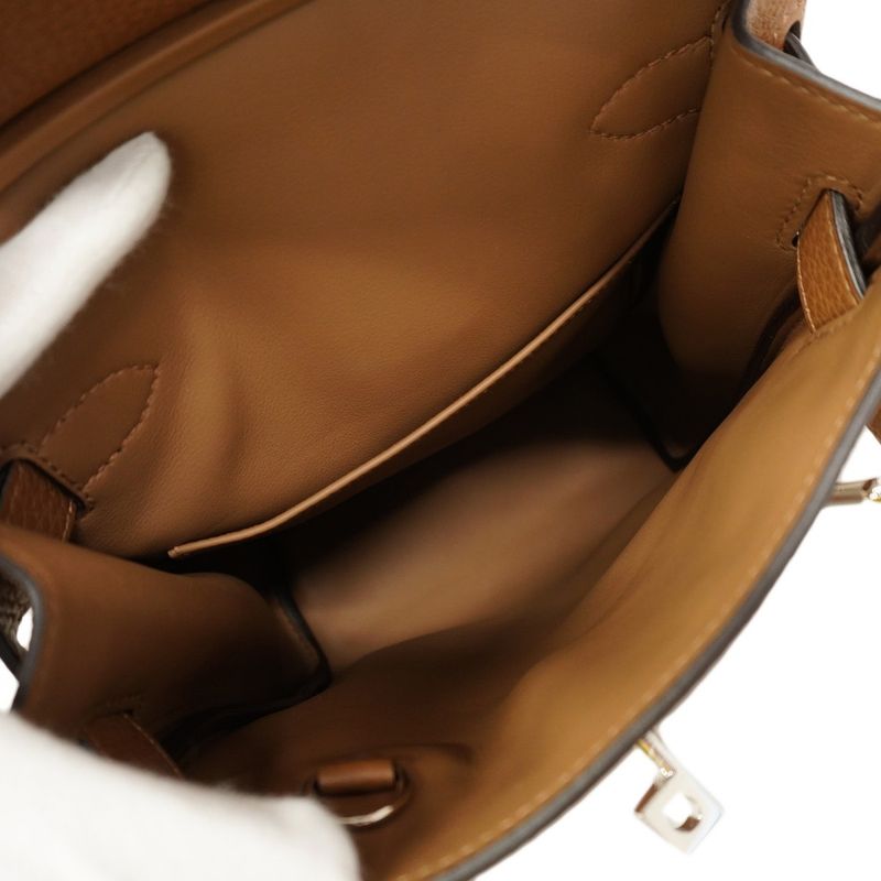 Hermes Shoulder Bag Kelly Akkad PM Togo Alzan Silver Hardware W Engraved Ladies