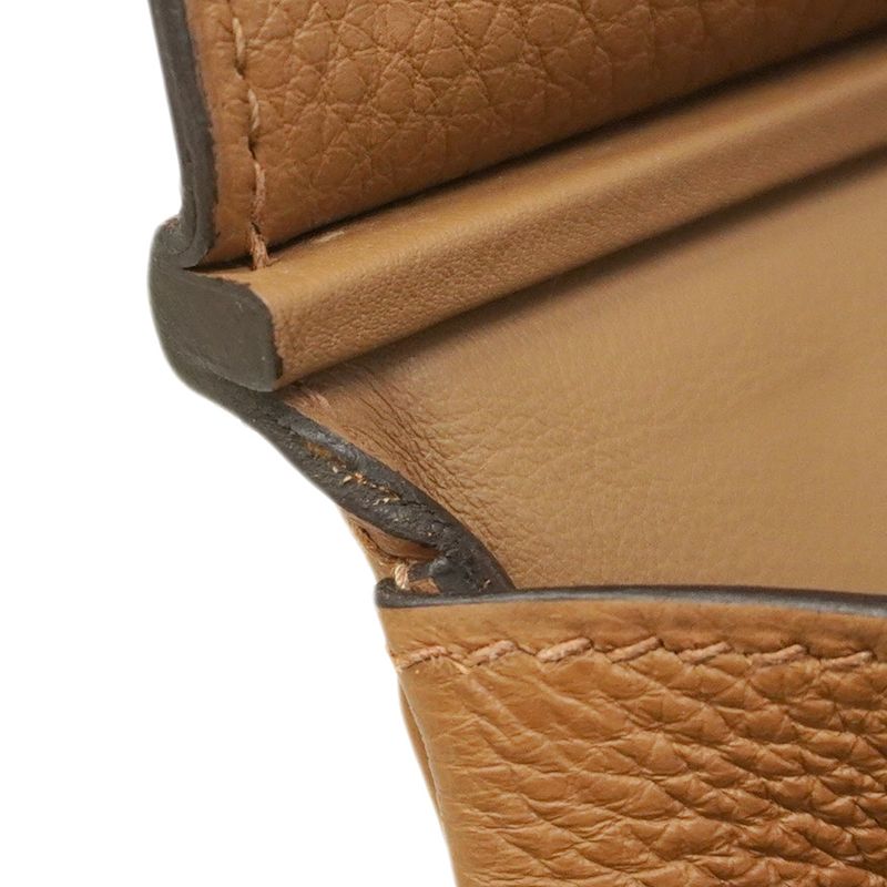 Hermes Shoulder Bag Kelly Akkad PM Togo Alzan Silver Hardware W Engraved Ladies