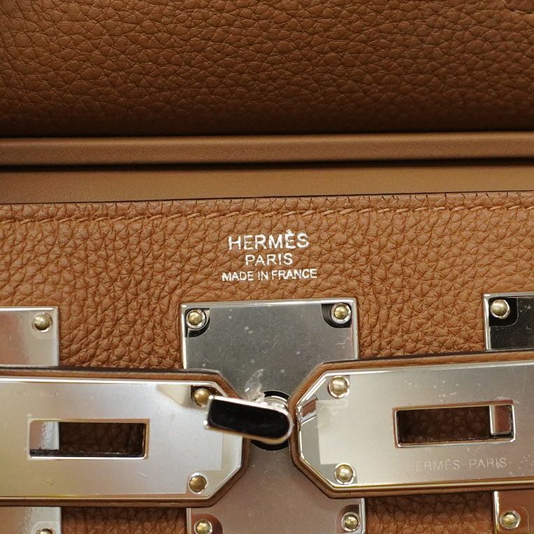 Hermes Shoulder Bag Kelly Akkad PM Togo Alzan Silver Hardware W Engraved Ladies