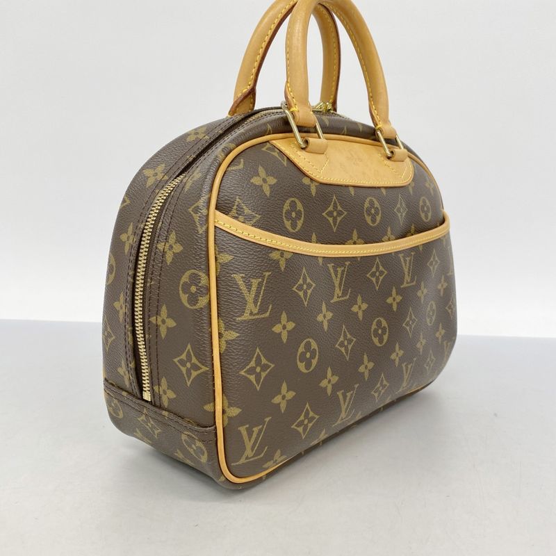 Louis Vuitton Handbag Monogram Trouville M42228 Brown Ladies