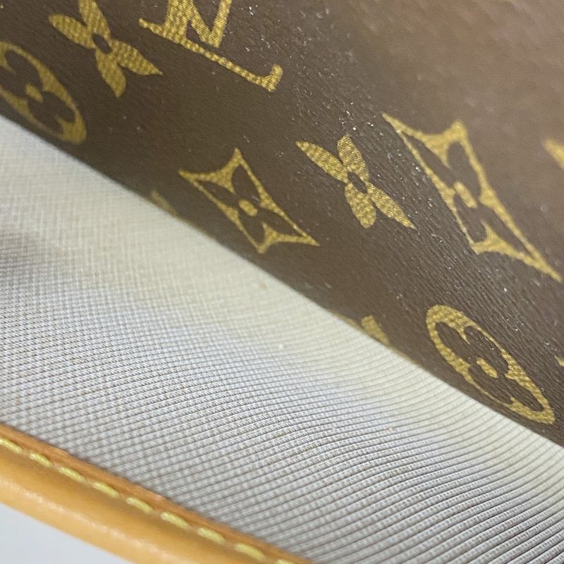 Louis Vuitton Handbag Monogram Trouville M42228 Brown Ladies