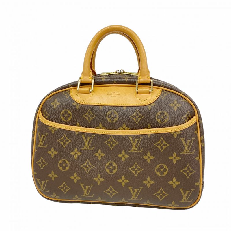 Louis Vuitton Handbag Monogram Trouville M42228 Brown Ladies