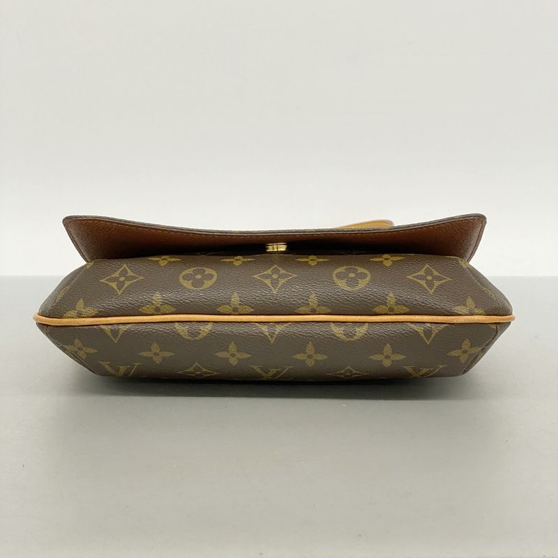 Louis Vuitton Shoulder Bag Monogram Musette Tango Short Strap M51257 Brown