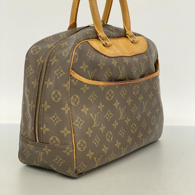 Louis Vuitton Handbag Monogram Deauville M47270 Brown Ladies