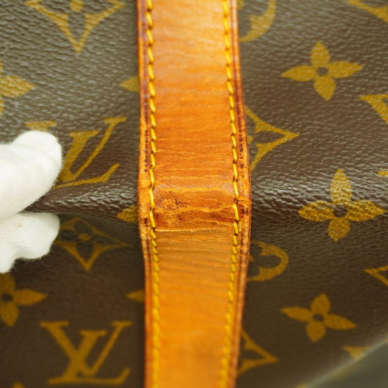 Louis Vuitton Boston Bag Monogram Keepall 50 M41426 Brown Men Women Unisex