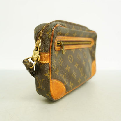 Louis Vuitton Clutch Bag Monogram Marly Dragonne GM M51825 Brown Men's