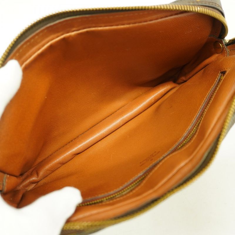 Louis Vuitton Clutch Bag Monogram Marly Dragonne GM M51825 Brown Men's