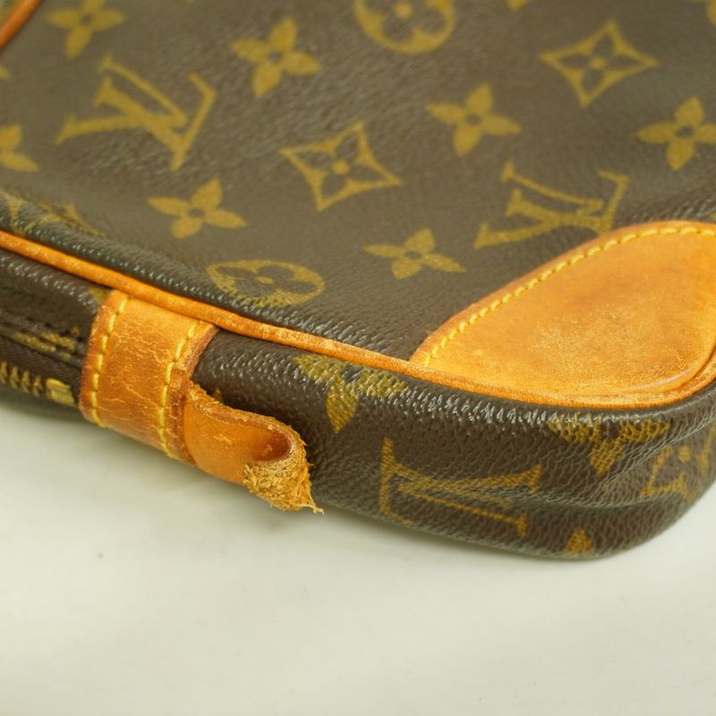Louis Vuitton Clutch Bag Monogram Marly Dragonne GM M51825 Brown Men's