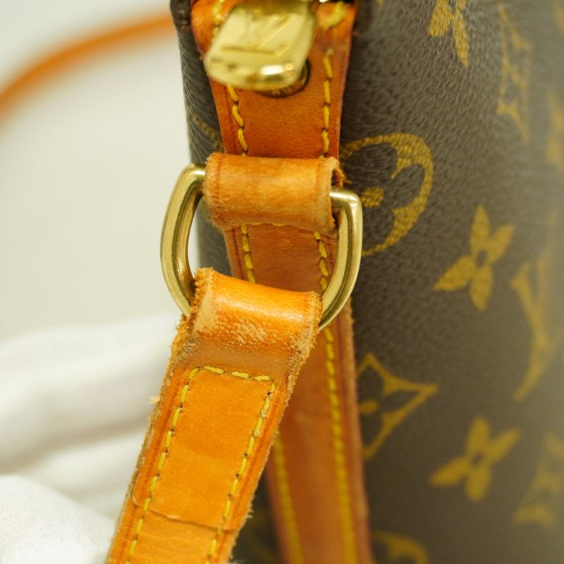 Louis Vuitton Shoulder Bag Monogram Drouot M51290 Brown Ladies