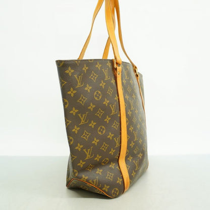 Louis Vuitton Tote Bag Monogram Sac Shopping M51109 Brown Ladies