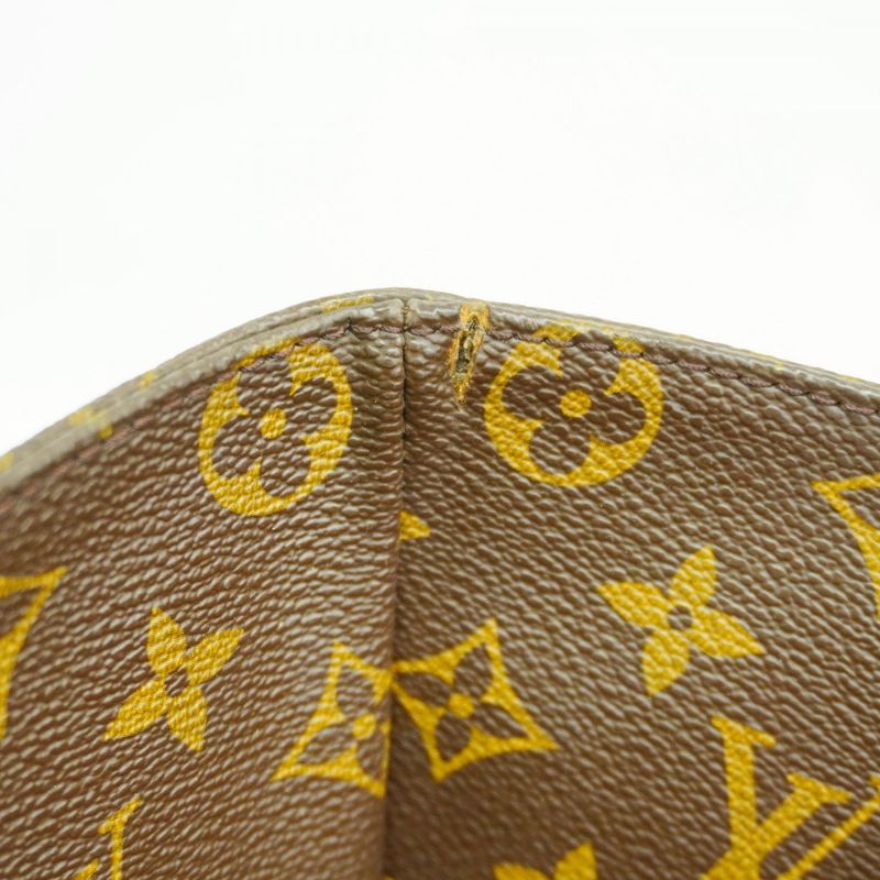 Louis Vuitton Tote Bag Monogram Sac Shopping M51109 Brown Ladies