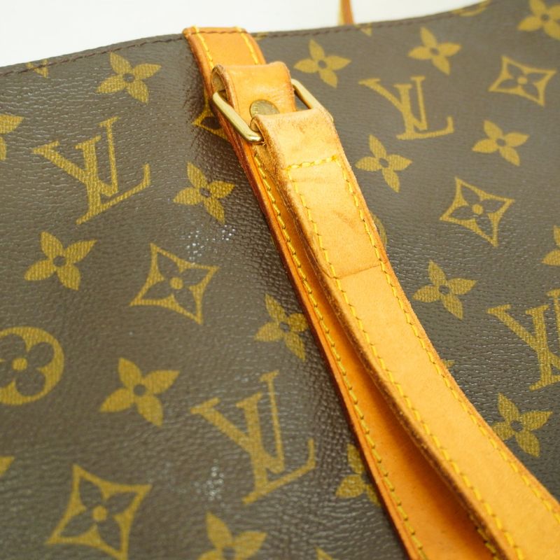 Louis Vuitton Tote Bag Monogram Sac Shopping M51109 Brown Ladies