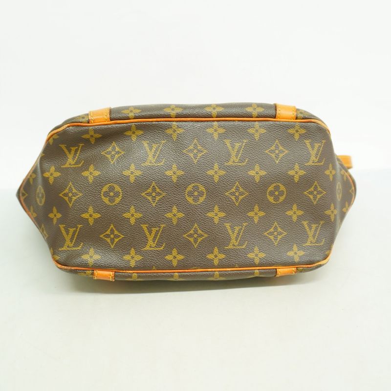 Louis Vuitton Tote Bag Monogram Sac Shopping M51109 Brown Ladies