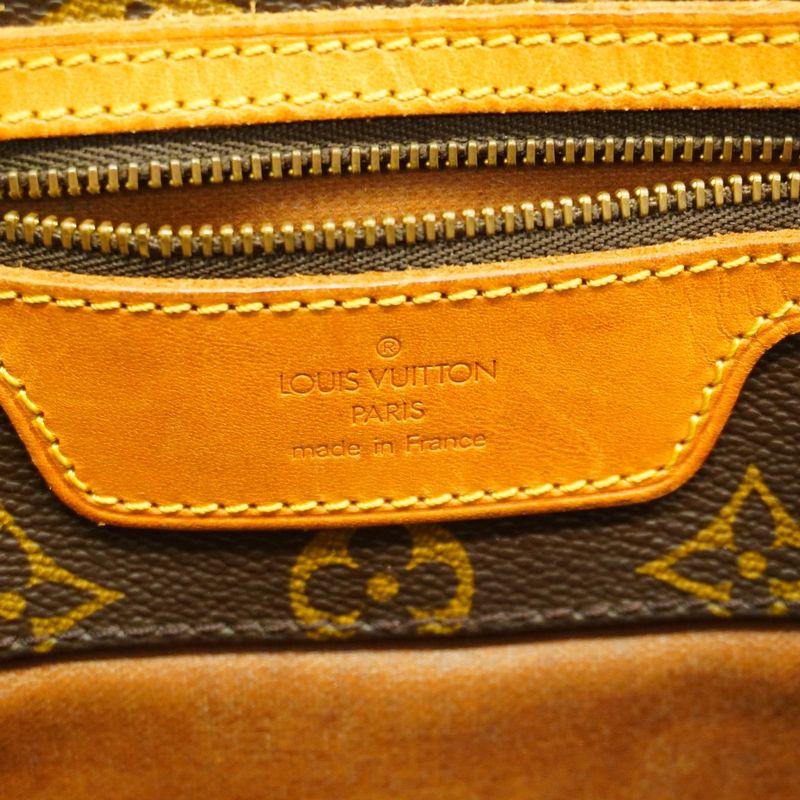 Louis Vuitton Tote Bag Monogram Sac Shopping M51109 Brown Ladies