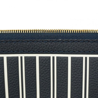 Louis Vuitton Tote Bag Monogram Neverfull Inside Out MM M14994 Brown Navy Ladies