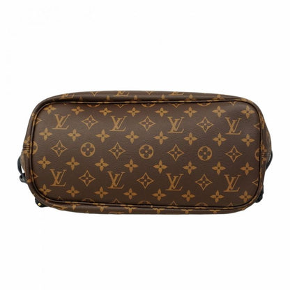 Louis Vuitton Tote Bag Monogram Neverfull Inside Out MM M14994 Brown Navy Ladies