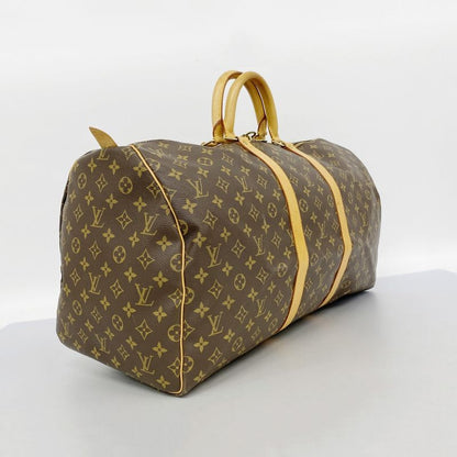 Louis Vuitton Boston Bag Monogram Keepall 55 M41424 Brown Women's