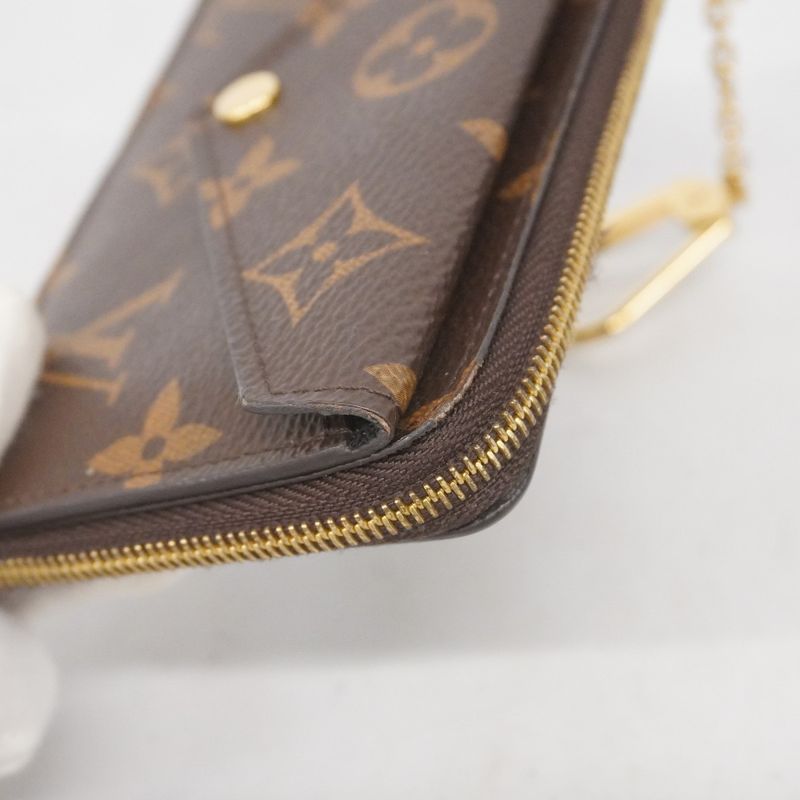 Louis Vuitton Coin Case Monogram Porto Cult Cles Diverso M69431 Brown Men Women