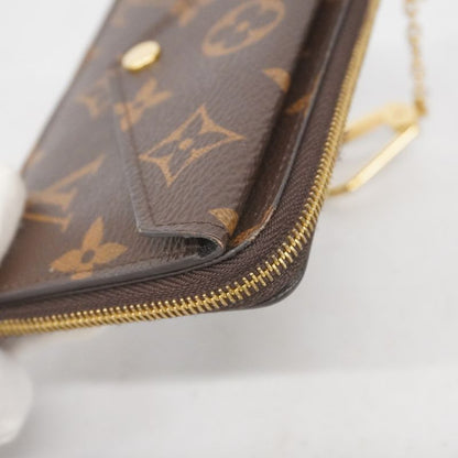 Louis Vuitton Coin Case Monogram Porto Cult Cles Diverso M69431 Brown Men Women