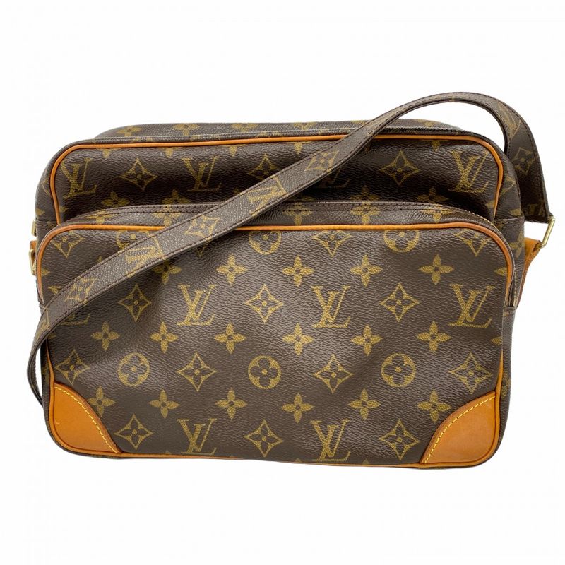 Louis Vuitton Shoulder Bag Monogram Nile M45244 Brown Ladies