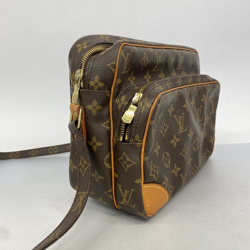 Louis Vuitton Shoulder Bag Monogram Nile M45244 Brown Ladies