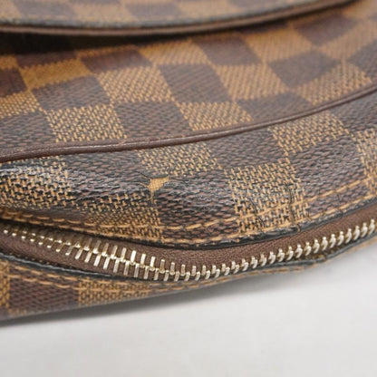 Louis Vuitton Shoulder Bag Damier Olaf PM N41442 Ebene Women's