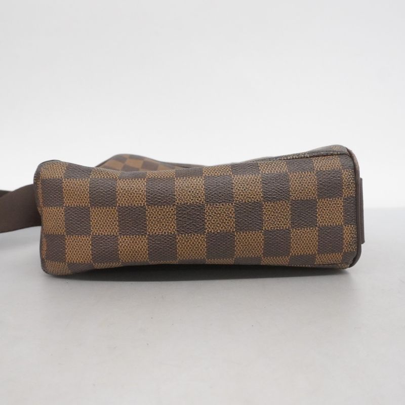 Louis Vuitton Shoulder Bag Damier Olaf PM N41442 Ebene Women's