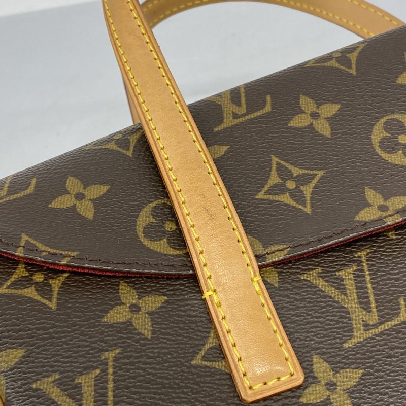 Louis Vuitton Handbag Monogram Sonatine M51902 Brown Ladies
