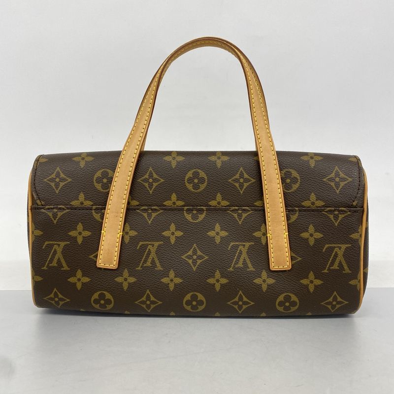 Louis Vuitton Handbag Monogram Sonatine M51902 Brown Ladies