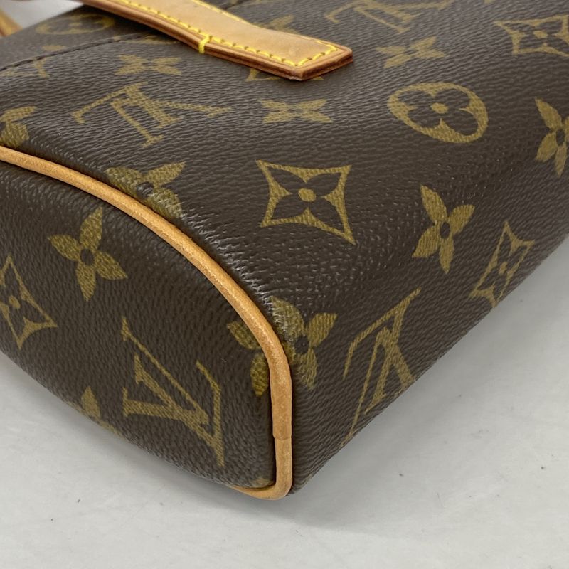 Louis Vuitton Handbag Monogram Sonatine M51902 Brown Ladies