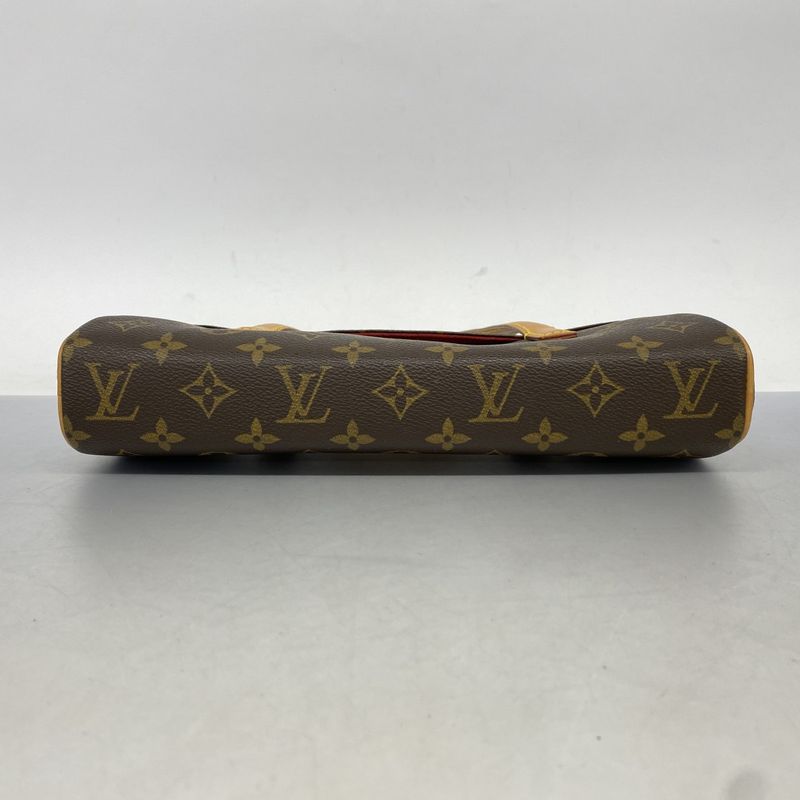 Louis Vuitton Handbag Monogram Sonatine M51902 Brown Ladies